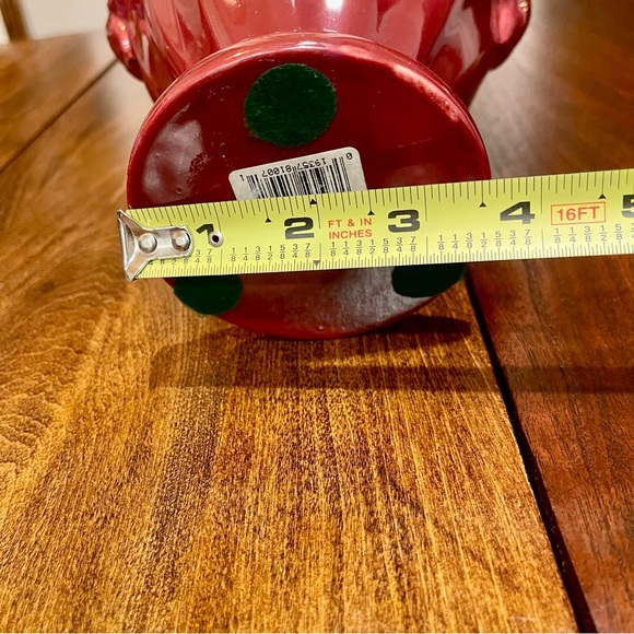 Vintage Haeger Pottery Urn Style Vase. Cranberry Glaze - Picture 13 of 14